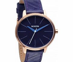 Nixon Ladies The Kensington Leather Cobalt Mod