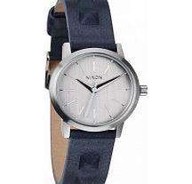 Nixon Ladies The Kenzi Leather All Silver