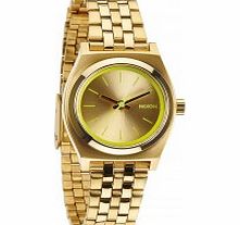 Nixon Ladies The Small Time Teller Gold Neon