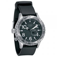 Nixon Mens Nixon 4220 Pu Tide Watch Black