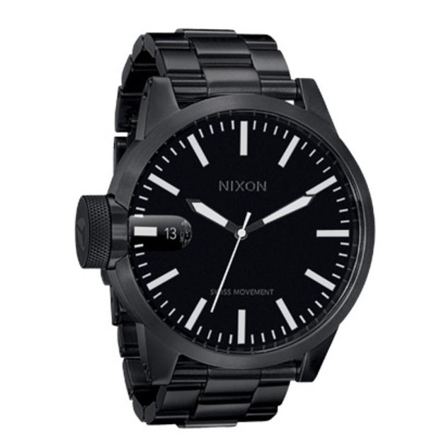 Nixon Mens Nixon Chronicle SS Watch - All Black