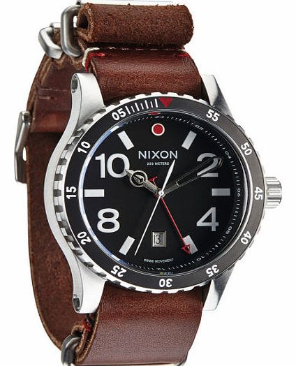 Nixon Mens Nixon Diplomat Watch - Black/Brown