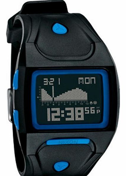 Nixon Mens Nixon Lodown Watch - Black/Blue