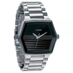 Nixon Mens Nixon Nixon Mayor stainless steel watch Black