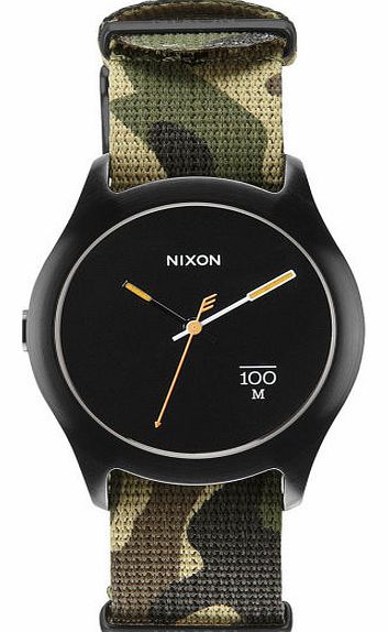 Nixon Mens Nixon Quad Watch - Woodland Camo