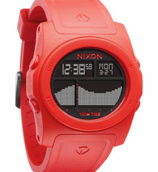 Nixon Mens Nixon Rhythm Watch - Neon Orange