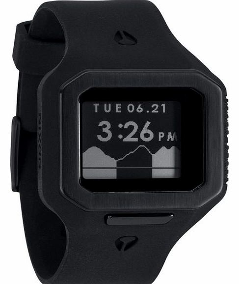 Mens Nixon Supertide Watch - All Black