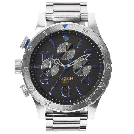 Nixon Mens Nixon The 48-20 Chrono Watch - Midnight Gt