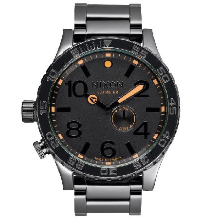 Nixon Mens Nixon The 51-30 Tide Watch - Steel Gray