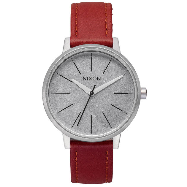 Nixon Mens Nixon The Kensington Leather Watch - Saddle