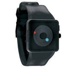 Mens Nixon The Newton Watch Black