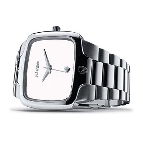 Nixon Mens Nixon The Player Watch - A140 1130 Silver