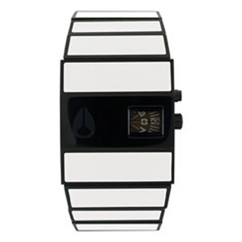 Nixon Mens Nixon The Rotolog Watch - A028 All Black / White