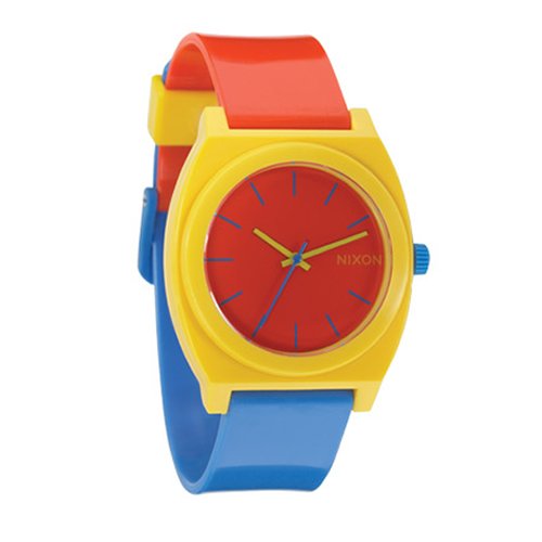 Nixon Mens Nixon The Time Teller Pu watch 1294 Blue