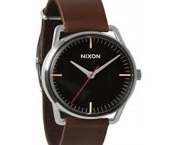 Nixon Mens The Mellor Black Brown Watch