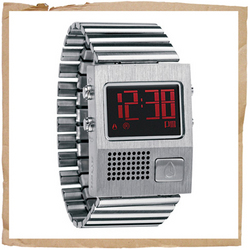 Nixon The Metal Dork Stainless Steel Black