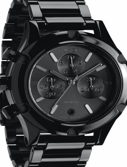 Nixon Womens Nixon Camden Chrono Watch - All Black