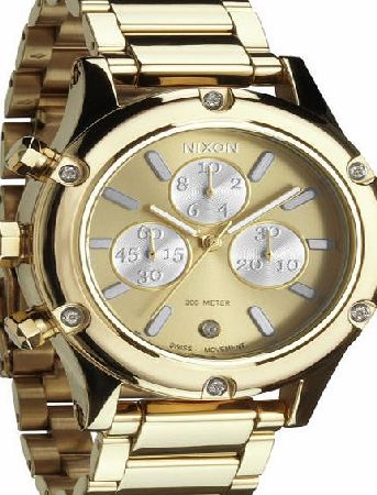 Nixon Womens Nixon Camden Chrono Watch - Champagne