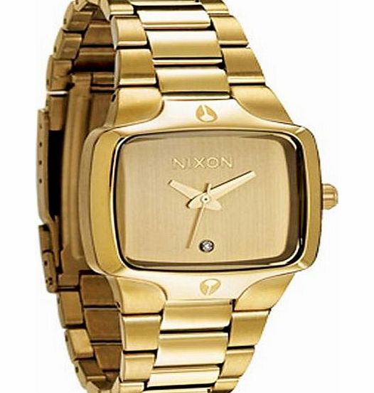 Nixon Womens Nixon Small Player Watch - Gold Colour