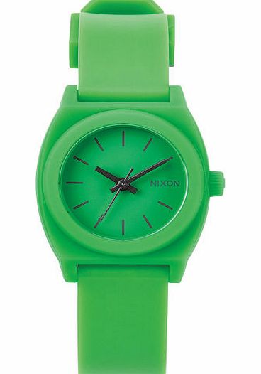 Nixon Womens Nixon Small Time Teller Watch - Green