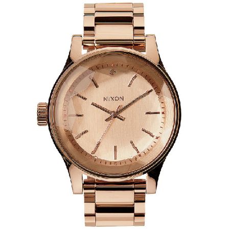 Nixon Womens Nixon The Facet Watch - All Rose Gold