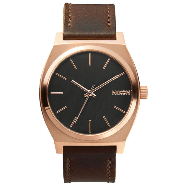 Nixon Womens Nixon The Time Teller Watch - Rose Gold