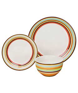 Marella 12 Piece Earthenware Dinner Set