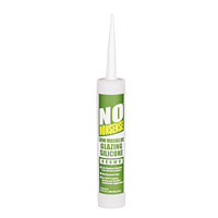 No Nonsense Glazing Silicone Brown Cartridge 310ml