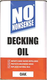 No Nonsense, 1228[^]53805 Timber Decking Oil Oak 5Ltr 53805