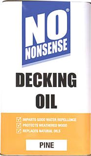 No Nonsense, 1228[^]34098 Timber Decking Oil Pine 5Ltr 34098