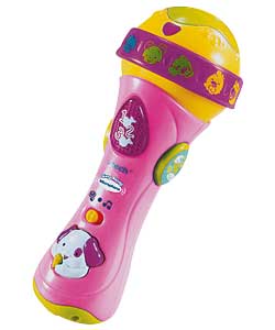 no Vtech Sing Along Pink Microphone