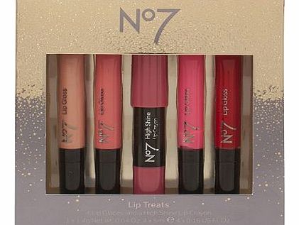 NO7 Lip Treats Glaces and Lip Crayon Gift 10177818