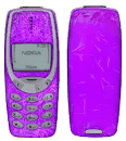 Nokia Ice Chrome Fascia Glazier Lavender