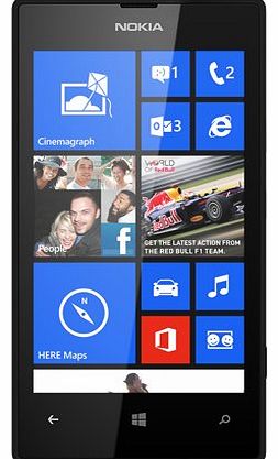 Lumia 520 on Orange Pay As You Go / Payg Mobile Phone- 8GB- Faith Black