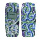 Nokia Patterned Fascia Blue Curves