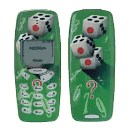 Nokia Patterned Fascia Casino Green