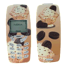 Nokia Patterned Fascia Tan Pastry