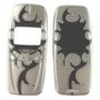 Nokia Silver Tribal Sign Slider Fascia