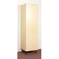 600mm Fridge/Freezer Housing Linea Maple