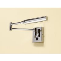 Brushed Chrome G9 Wall Light