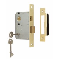 Non-Branded ERA 3 Lever Sashlock Brass Effect 3andquot;