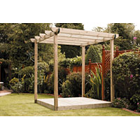 Non-Branded Finnlife Single Deck and Pergola Kit