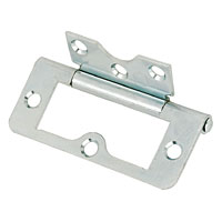 Flush Hinges 75mm Pack of 10