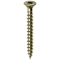 Goldscrew Square Head Countersunk 4 x 50mm Pack of 200