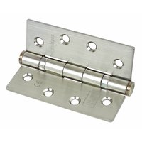 Grade 11 Ball Bearing Hinge Nickel Plated 102 x 76mm Pack of 3