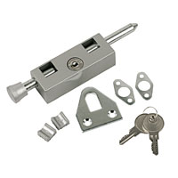 Multipurpose Door Bolt Silver/Grey