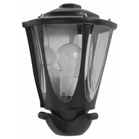 Non-Branded Options Nelson Half 60W Black Lantern Wall Light