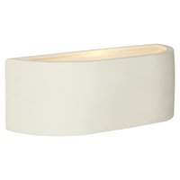 Planter Matt White Wall Light