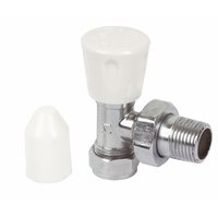 Plated Radiator Valve Chrome 15mm Pack of 10