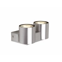 Primo Aluminium 2-Light Wall Light Up 2 x 50W